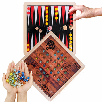Brainvita & Backgammon